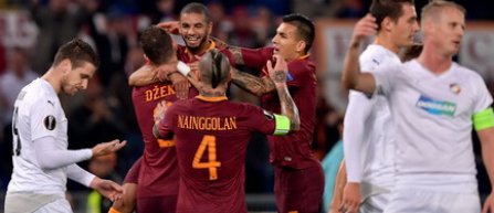 AS Roma a invins Viktoria Plzen, scor 4-1 si s-a calificat in 16-imile Europa League